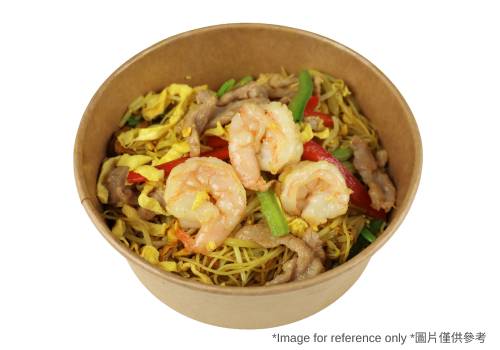 Singapore Style Stir-Fried Rice Vermicelli / 星洲炒米粉(含豬肉與蝦仁)
